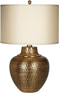 Rustic Brass Table Lamp