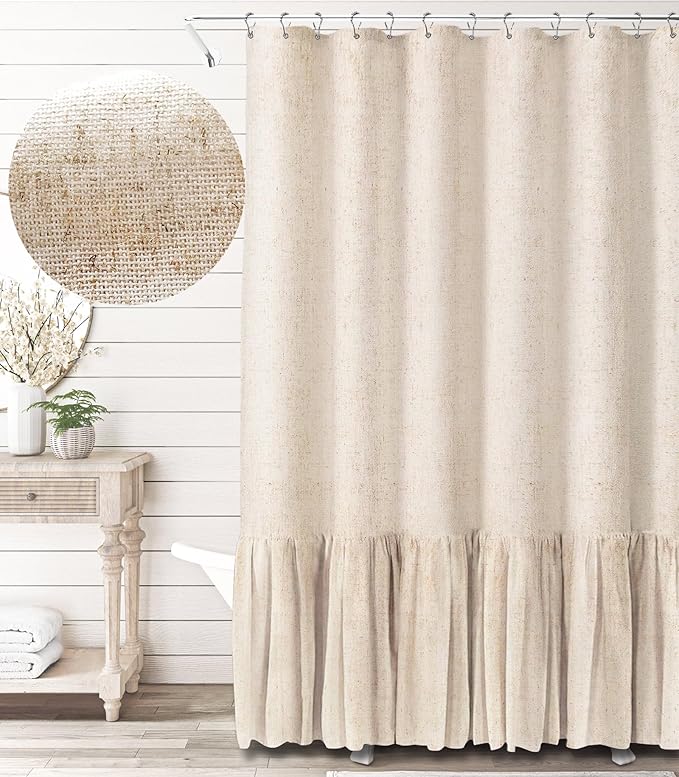 Linen Shower Curtain